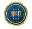 NCCET accreditation logo
